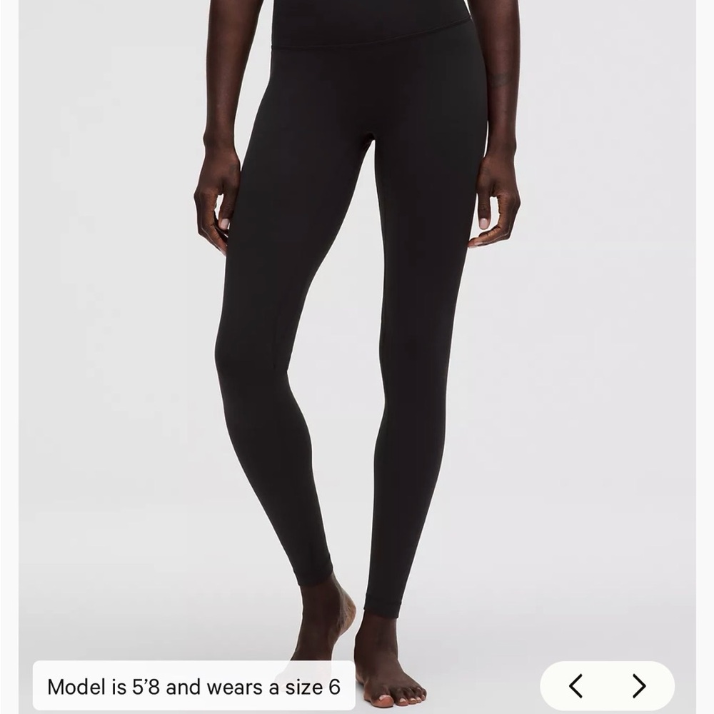 lululemon athletica Black High-Rise Leggings